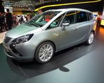 Обновленный Opel Zafira tourer