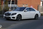 Mercedes-Benz S-class выследили без камуфляжа