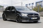 Mercedes A45 AMG Black Series обкатывают на Нюрбургринге