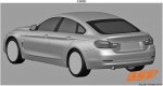 BMW запатентовал четырехдверное купе 4 Series BMW запатентовал четырехдверное купе 4 Series