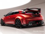 Honda Civic Type R предстал на официальном фото