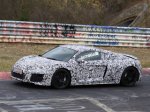 Новое поколение Audi R8 тестируется на Нюрбургринге