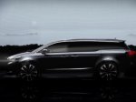 Появились первые тизеры Kia Carnival третьего поколения