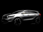 Kia показала первые рисунки нового поколения кроссовера Sorento